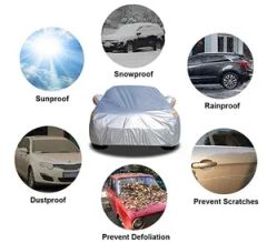 Car Covers for Automobiles Waterproof Color Grey Origin China Specification sml Trademark pengzhan Model NO. pengzhan Transport Package - Image 5