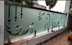 Stair Railing With Glass Material Stainless Steel Position AS PER REQUIRMENT Mounting Type as per requirment Country of Origin Made in - Image 2