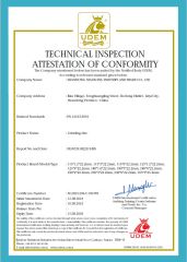 EDEM certificate from Taizhou Precision Abrasive Tools Trade Co., Ltd.