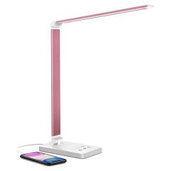 USB Eye-Protection 5 Level Touch Wireless Charging LED Table Lamps - Image 5