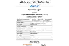 SGS certificate from Dongguan Humen Hucai Garment Co., Ltd.