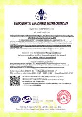 ISO 14001:2015 (Environmental Management) certificate from Primustron Electronics