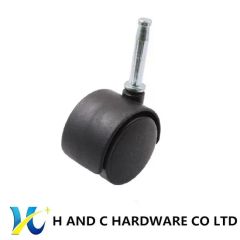 Wheel Caster Nylon Cupboard Caster Furniture Castor with Pin Trademark H&C Condition New HS Code 830242 Model NO. C-Pin Fitting with - Image 5