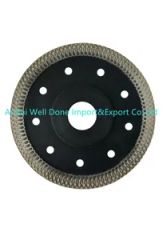 Sintered Turbo Silent Continuous Rim Porcelain Concrete Tile Diamond Saw Blade - Image 5