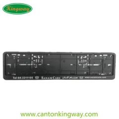 Premium Customed European Plastic Car License Plate Holder & Number Plate Frame - Image 5