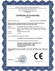 IEC certificate from Shandong Shengtu Bufan Intelligent Technology Co., Ltd.
