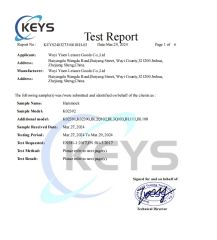 Hammock certificate of Anhui Feistel Outdoor Product Co., Ltd. – certificate photo, supplier certificates section