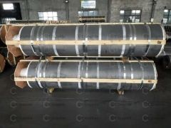 High Power Graphite Electrode Direct Source Manufacturer Origin Cn Model NO. GE-10 HS Code 8545110000 C.T.E No More Than - Image 1