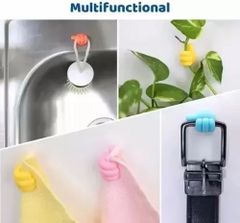 Plastic Thumb Shape Holder Size 1.2mm Color Blue Self Adhesive Yes Design Thumb Design Mounted Wall Mounted Material ABS - Image 3