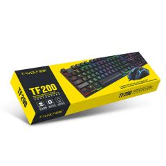 Wireless Gaming Keyboard and Mouse Combo RGB Backlit Mechanical Feel Keyboard - Image 4