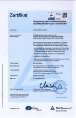 ADR certificate certificate from Chengli Automobile Sales Co., Ltd.