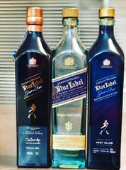 Rare Character Luxury Johnnie Walker Blue Label  750ml PREMIUM BLENDED SCOTCH WHISKY Blue Label On Sale - Image 3