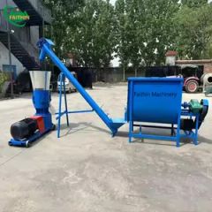 Farm Use Complete Chicken Feed Processing Machine Chicken Feed Machine Poultry Pellet Feed Product Line - Image 2
