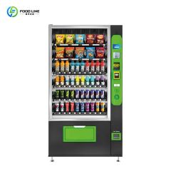 Combo Vending Machine for Foods and Drinks with Touch Screen Card Reader Coin Cash Payment - Image 6