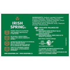 Irish Spring Icy Blast Deodorant Bar Soap for Men, With Flaxseed Oil, 3.7 oz Bar (12 Pack - Image 5