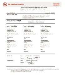 CFR1633 Test Report certificate from Dongguan City Bedding King Co., Ltd.