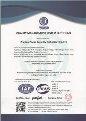 Certificates certificate from Zhejiang Yutao Security Technology Co., Ltd.