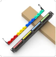 CAT6 UTP Patch Panel 4pair 8core 25AWG T568A Copper PVC 1Y Shield OEM Origin China Material OFC Trademark OEM Conductor CCA+ - Image 3