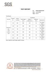 ALUMINIUM ALLOY TRUSS UNIFORM LOAD certificate of Wuxi Weixing Decoratestuff Co., Ltd. – certificate photo, supplier certificates section
