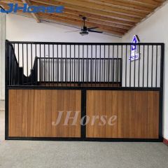 Customized Economical Bamboo Horse Stall Box Steel Frame Arena Equestrian Equipment E-06 - Image 2