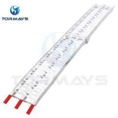 Aluminum Loading Ramp for Loading Motorcycles with Easy Rubber Handle - Image 2