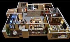 Customized Architectural Model Real Estate Apartment Miniature Sand Table - Image 2