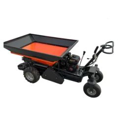 Self Propelled Fertilizer Spreader Smart Walk Behind Unit for Farm Agricultural Gasoline Fertilizer Spreader - Image 2