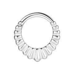 Elegant Cast Stainless Steel Nose Ring Safe Comfortable Daily Accessory - Image 2
