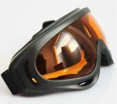 Airsoft X400 Tactical Wind Dust Protection Goggles Motorcycle Glasses Yellow - Image 4