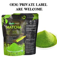 Chinaherbs Organic Matcha Powder Japan Ceremonial Grade Green Tea Powder Matcha Tea - Image 1