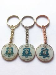 Customized Zinc Die Cast Enamel Keyring Metal Craft Keychain - Image 3