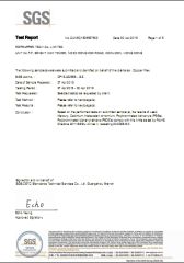 Test Report of Copper flex 3d filament certificate from Guangzhou Yousu3D Technology Co., Ltd.