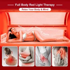 Full Spectrum PDT Machine M6n Red Light Infrared Therapy Bed for Whole Body Pain Relief - Image 5