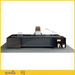 Modern Contemporary Executive Cheap L Shape Corner Working Executive Modern Computer Table Home Office Desks for Sale - Image 1