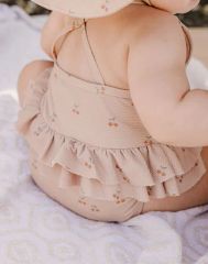 Baby Jumpsuits with Ruffle Summer Short Rompers Cute Custom Cotton Rompers - Image 3