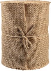 Indoor Outdoor Rustic Wedding Decoration Natural Burlap Ribbons - Image 1