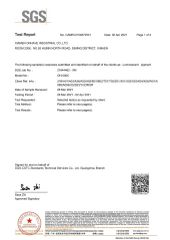 TSCA certificate from Xiamen Onhave Industrial Co., Ltd.