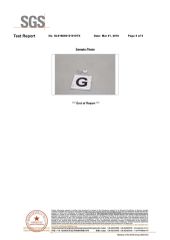 Last Page certificate from GUANGZHOU SAKES GARMENTS ACCESSORIES CO., LTD.