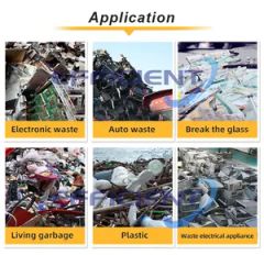 Plastic Sorting Machine Eddy Current Separator Municipal Solid Waste Sorting Machine - Image 2