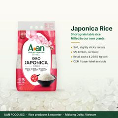 Vietnam Japonica Rice 5% Broken - Short Grain Sushi Rice for Export – product photo 4, product detail gallery
