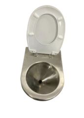 Custom Production Deep Drawing Stainless Steel Vacuum Toilet Bowl - Image 2
