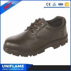 Rubber Sole Footwear Leather Safety Work Shoes Ufa046 - Image 3