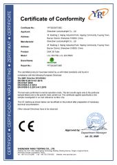 DMX 3D Tube Light certificate of Shenzhen Ledcolourlight Technology Co., Ltd. – certificate photo, supplier certificates section