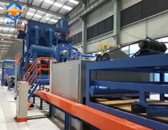 Qxy3000 Profiled Steel Shot Blasting, Painting, Drying Line, Abrator - Image 4