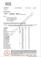 RoHS Test Report for Wire certificate from Shenzhen Excellent Hengxin Technology Development Co., Ltd