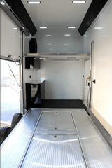 Enclosed Trailers / Enclosed ATC Car Trailer 2026 26ft. Aluminum Stacker ROM 800 w/Tiltable 14ft. Lift 5949 - Image 3