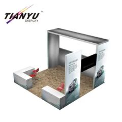 Premium Aluminum Trade Show Display Backdrop Stand Kit - Image 4