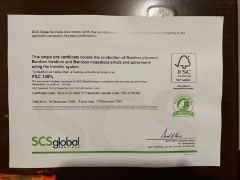 fsc bamboo certification certificate of XIAMEN TWO CITY IMP AND EXP CO., LTD. – certificate photo, supplier certificates section