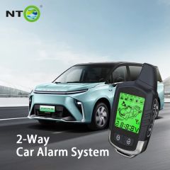 12V LCD Screen Two Way Car Alarms Security System Universal - Image 4