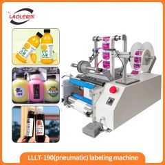 Wine, Mineral Water, Beverage Automatic Round Bottle Labeling Machine - Image 2